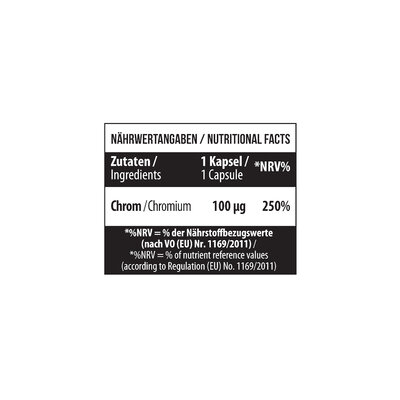 Хром піколінат MST Nutrition Chromium picolinate, 200 капсул