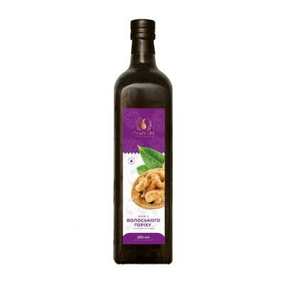 Олія волоського горіха Craft Oil холодного віджиму, 250 мл