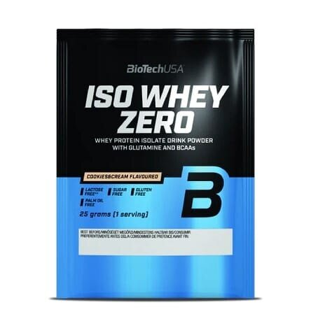 Протеїн Biotech Iso Whey Zero cookies & cream, 25 г