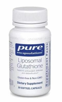 Ліпосомальний Глутатіон Pure Encapsulations Liposomal Glutathione, 30 капсул