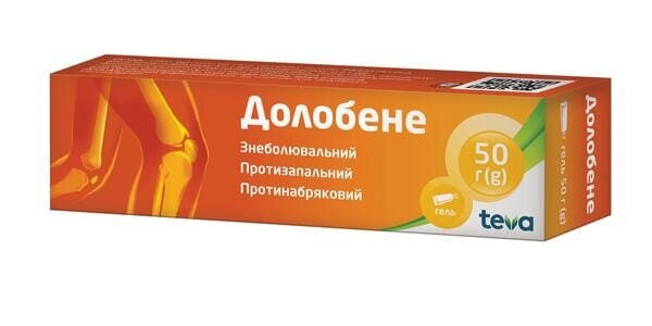 Долобене гель по 50 г у тубах