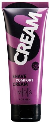 Крем для гоління Mades Cosmetics For Men з активованим бамбуковим вугіллям і алое вера, 100 мл