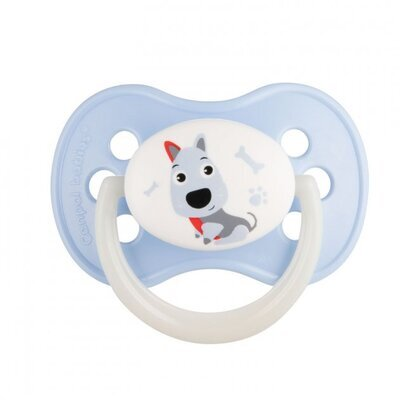Пустушка латексна Canpol Babies 22/593 Animals кругла, 0-6 місяців, 1 шт
