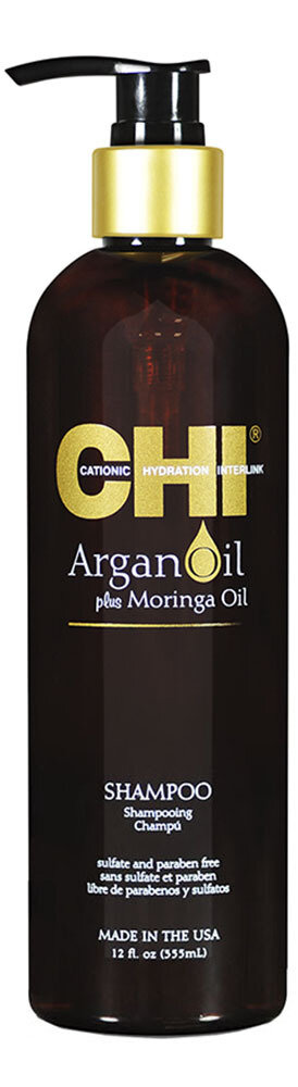 Шампунь CHI Argan Oil для сухого волосся живильний, 355 мл