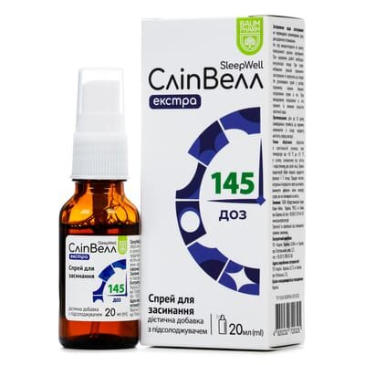 Сліп Велл екстра Baum Pharm спрей по 20 мл у флак.