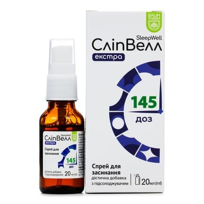 Сліп Велл екстра Baum Pharm спрей по 20 мл у флак.