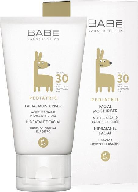 Крем для обличчя Babe Laboratorios Pediatric SPF30 дитячий зволожуючий, 50 мл