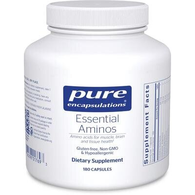 Амінокислоти Pure Encapsulations Essential Aminos, 180 капсул