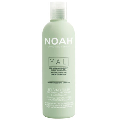 Кондиціонер для волосся Noah YAL Filler Conditioner with Hyaluronic Acid з біотехнологічною гіалуроновою кислотою, 250 мл