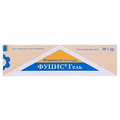 Фуцис гель 5 мг/г по 30 г у тубах