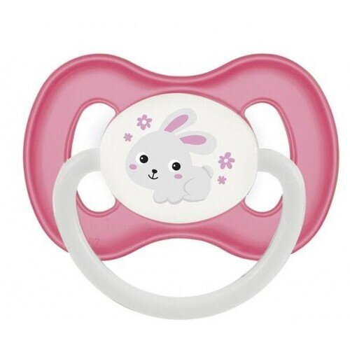 Пустушка латексна Canpol Babies 23/277_pin Bunny & Company кругла 0-6 місяців, 1 шт