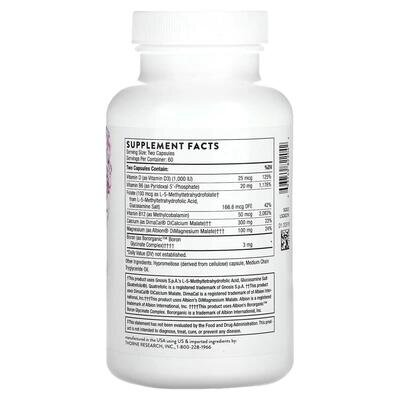 Підтримка кісток Thorne Research Advanced Bone Support, 120 капсул