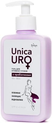 Гель для інтимної гігієни UnicaUro Max 45+ з пробіотиками, 250 мл