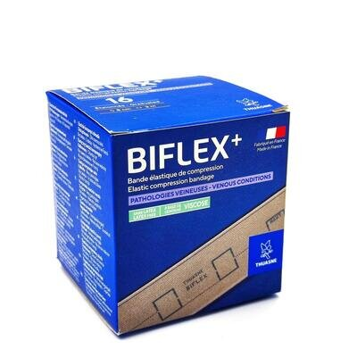 Бинт еластичний Thuasne Biflex 17+ градуйований компресійний середньої розтяжності 5 м х 10 см