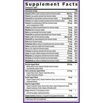 Мультивітаміни для чоловіків 40+ New Chapter One Daily Every Man's Multivitamin, 24 таблетки
