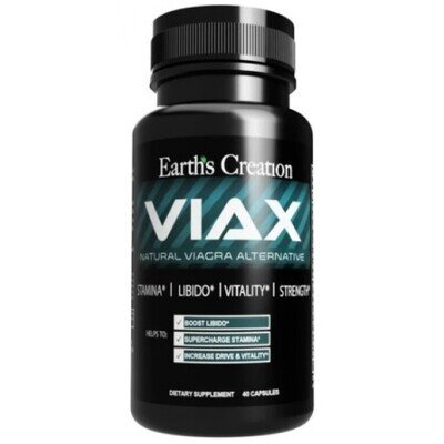 Дієтична добавка для чоловіків Earth's Creation VIAX, 40 капсул