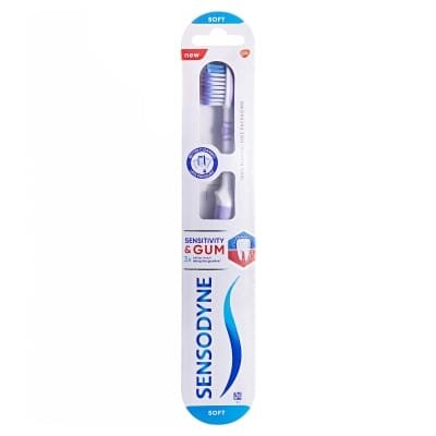 Зубна щітка Sensodyne Чутливість зубів і захист ясен, 1 штука