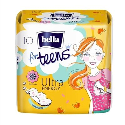 Прокладки гігієнічні Bella for Teens Energy normal Silky Drai Aroma, 10 шт