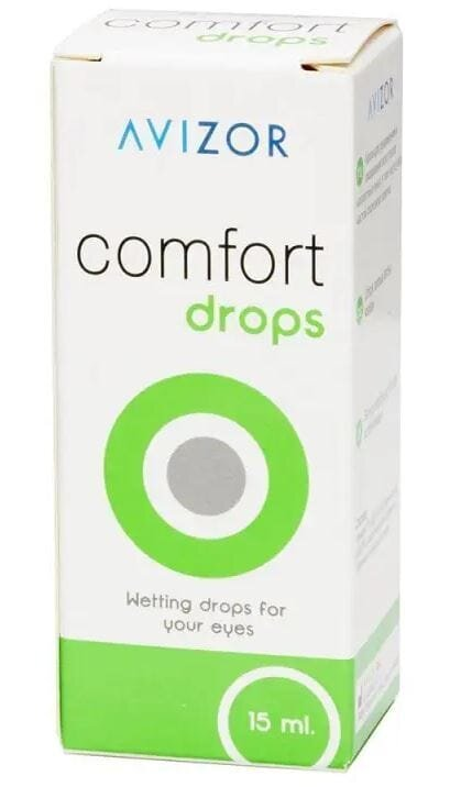 Розчин Alcon Avizor Comfort drops для зволоження контактних лінз, 15 мл