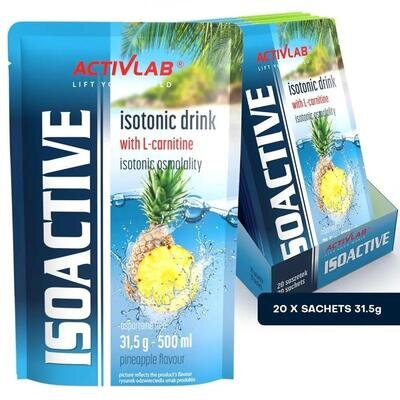 Ізотонік ActivLab Isoactive ананас, 31,5 г