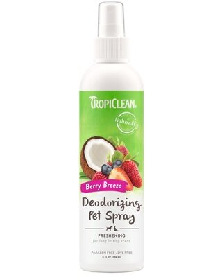 Дезодоруючий ароматизований спрей TropiClean Свіжа ягода, 236 мл