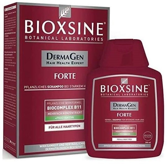 Шампунь Bioxsine Derma Gen Forte проти інтенсивного випадіння волосся, 300 мл