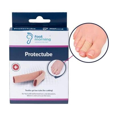 Трубка на палець Foot Morning Protectube захисна текстильно-гелева, довжина 15 см, розмір S