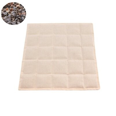 Подушка ЛінТекс масажна з гречаною оболонкою на стільці та крісла 45 х 45 см