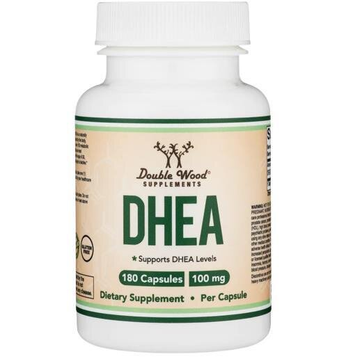 ДГЕА Double Wood DHEA 100 мг, 180 капсул