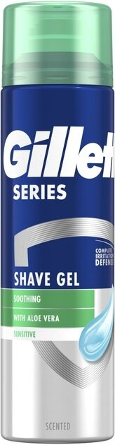 Гель для гоління Gillette Series Sensitive для чутливої шкіри, 200 мл