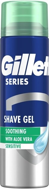 Гель для гоління Gillette Series Sensitive для чутливої шкіри, 200 мл