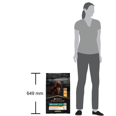 Корм сухий Purina Pro Plan Dog Small & Mini Adult з куркою і рисом, 7 кг