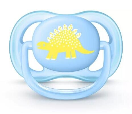 Пустушка силіконова Philips Avent Ultra Air SCF344/20, 0-6 місяців, 2 шт