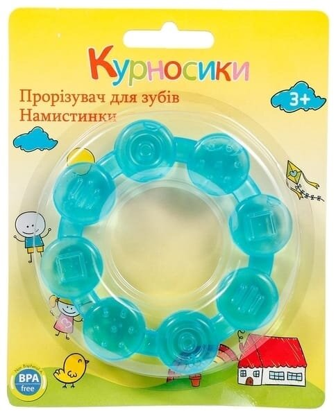 Прорізувач для зубів Курносики 7042 Намистини