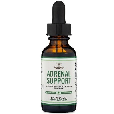 Комплекс для підтримки надниркових залоз Double Wood Adrenal Support Drops, 30 мл