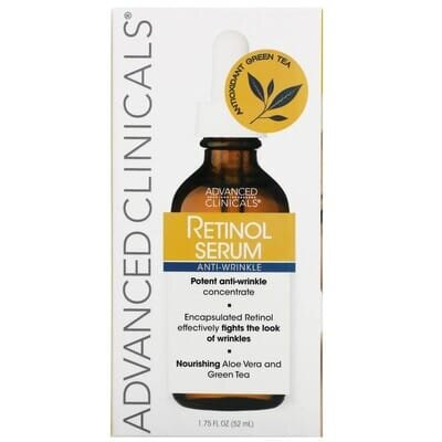 Сироватка для обличчя Advanced Clinicals Retinol Serum проти зморшок, 52 мл