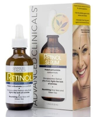 Сироватка для обличчя Advanced Clinicals Retinol Serum проти зморшок, 52 мл