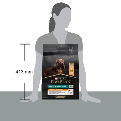 Корм сухий Purina Pro Plan Dog Small & Mini Adult з куркою і рисом, 3 кг