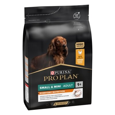 Корм сухий Purina Pro Plan Dog Small & Mini Adult з куркою і рисом, 3 кг