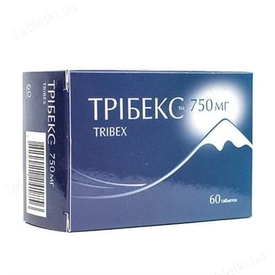 Трібекс таблетки по 750 мг №60 (10х6)