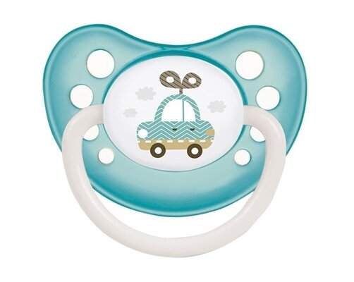 Пустушка силіконова Canpol Babies Toys анатомічна 23/257_tur, 6-18 місяців, 1 шт