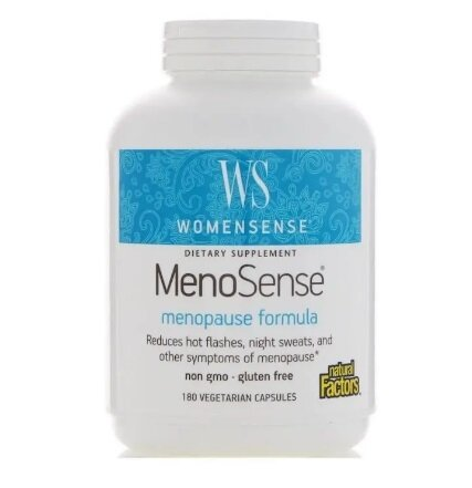 Вітаміни при менопаузі WomenSense MenoSense Menopause Formula, 180 капсул