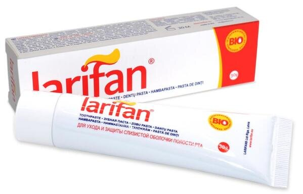 Зубна паста Larifan Ларифан М'ята, 30 г