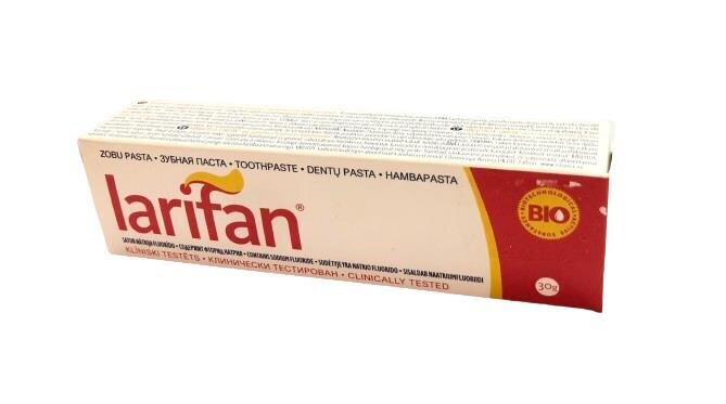 Зубна паста Larifan Ларифан М'ята, 30 г
