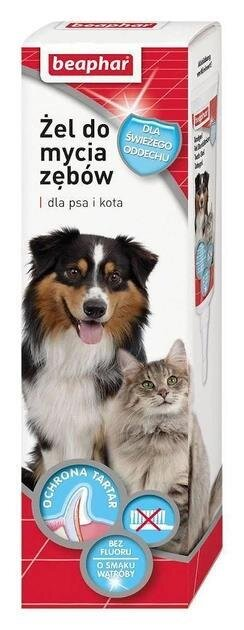 Гель для чищення зубів Beaphar для собак та котів зі смаком печінки, 100 г