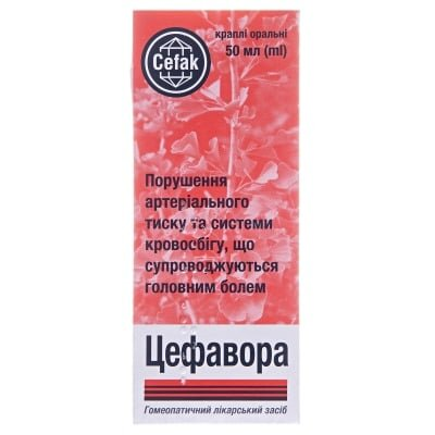 Цефавора краплі ор. по 50 мл у флак.