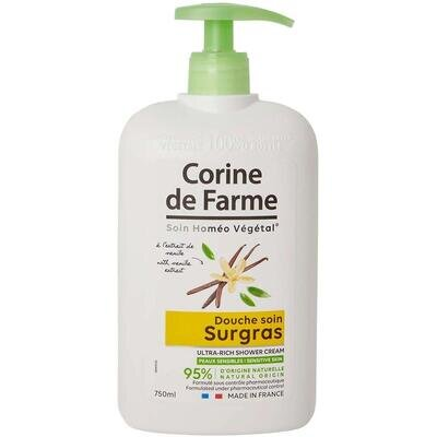 Гель-крем для душу Corine de Farme живильний з екстрактом мадагаскарської ванілі, 750 мл
