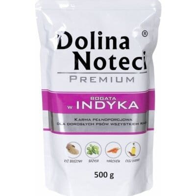 Консерва для собак Dolina Noteci Premium Індичка, 500 г