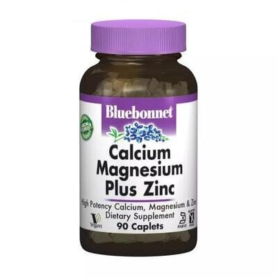 Кальцій Магній+Цинк Bluebonnet Nutrition Calcium Magnesium Zinc капсули №90