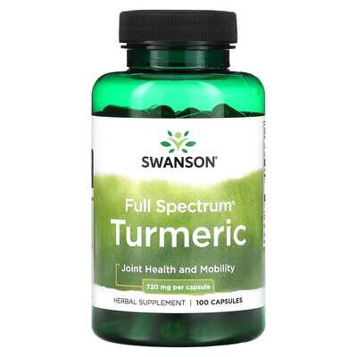 Куркума Swanson Turmeric с капсули по 720 мг №100
